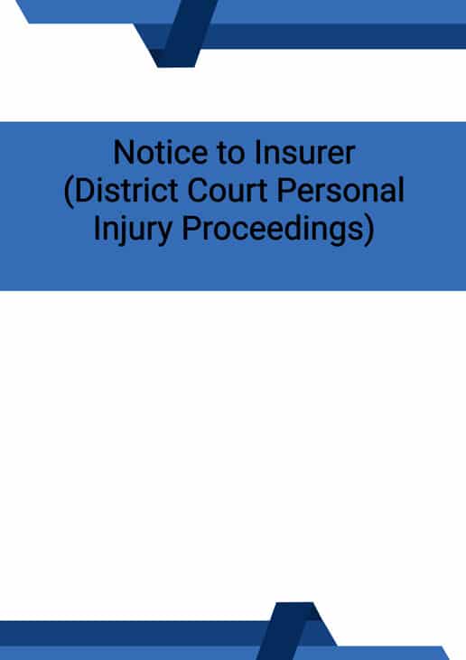 Can the insurer be the plaintiff or the defendant