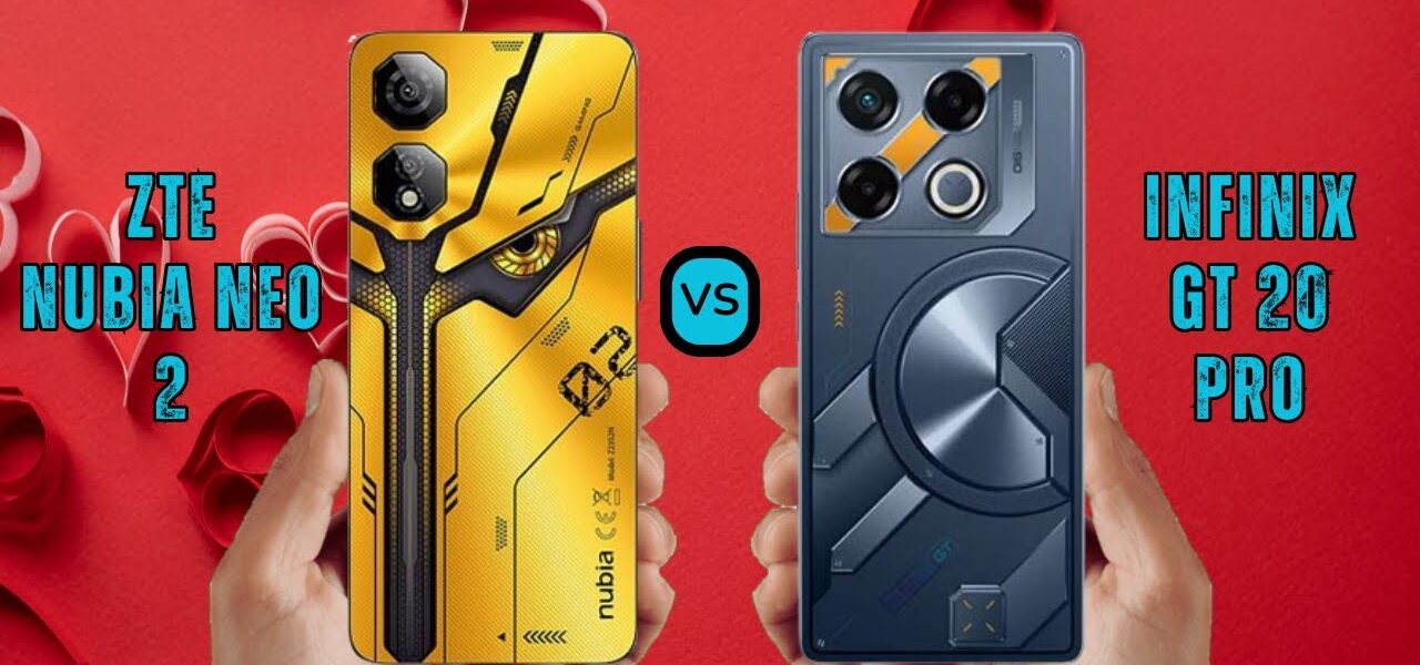 Infinix gt20 pro vs Redmagic 9 pro comparison tech specs