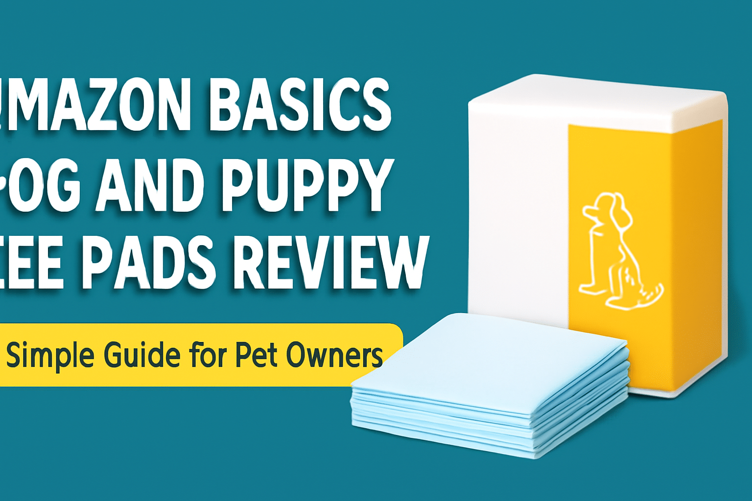 Amazon Basics Dog and Puppy Pee Pads Review A Simple Guide for Pet Owners